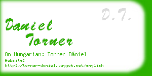 daniel torner business card